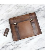 Handmade Leather File Folder – A4 Document Organizer – Executive Portfolio - $121.30 CAD