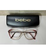 Bebe BB5181 (200) Topaz Floral Eyeglasses 52 16 135 w/ Hard Case FRAMES ... - €34,37 EUR
