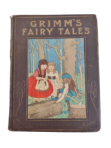 1919 Grimm&#39;s Fairy Tales Book The Platt and Munk Co. Platt - £33.65 GBP