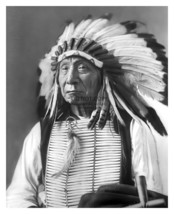 Chief Red Cloud Lakota Sioux Native American Chief Traditional 8X10 B&amp;W Photo - £6.68 GBP