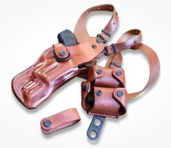 Fits Taurus 856 38 Spl Revolver 6-Shot 2”BBL Leather Shoulder Holster #1523# RH image 8