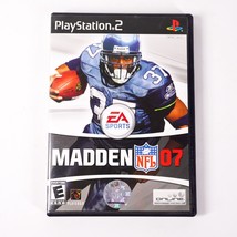 Madden NFL 07 Football Sports Team PlayStation 2 PS2 Video Game Ball Videogame - $9.50