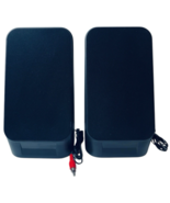 ONN Stereo Speakers 10 X 5 Inches, Audio Port, Set of 2 (Without-Hub). - $26.95 CAD