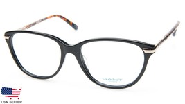 NEW GANT GA 4049 001 SHINY BLACK EYEGLASSES GLASSES FRAME 53-16-140 B42mm - $48.99