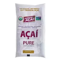 Organic Tropical Acai Unsweetened Blender Packs 3.5 oz – Case of 60 - $249.99