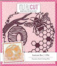 Intricut. Intricate Bee Metal Cutting Die. Hobbycraft. ICDIE182. - £5.99 GBP