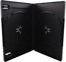 PREMIUM STANDARD Black Double DVD Cases (100% New Material) - £13.50 GBP+