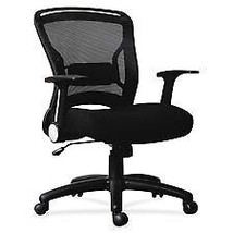 Lorell LLR59519 Flipper Arm Mid-Back Chair - $295.68