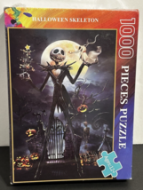 Halloween Skeleton 1000 Piece  Puzzle Jack Skellington Brand New - $312.67 MXN