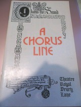 February 1977 - Theatre  Royal Drury Lane Playbill - A CHORUS LINE- M. B... - $13.29