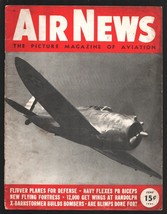 Air News-The Picture Magazine of Aviation #2 6/194-Flying Fortress-War pix &amp; ... - £76.53 GBP