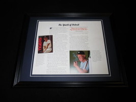 Sparky Anderson Detroit Tigers Framed 11x14 Photo Display - £27.23 GBP