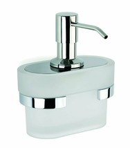Bilbao wall frosted glass soap dispenser - £105.77 GBP
