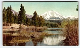 Union Oil 76 Gasoline Postcard 1939 Volcano Mt Lassen Scenic Rustic View Calif - $9.00