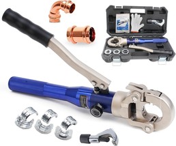 Banchee Hydraulic Copper Tube Fittings Crimping Tool With 1/2,3/4 And, Bc-1632 - $133.09