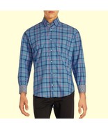 TailorByrd Men&#39;s The Loire Sportshirt Long Sleeve Regular Fit Shirt Roya... - $29.85