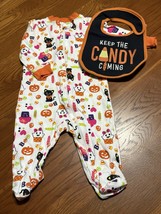 Baby Halloween Costume Sleeper W/Bib ~ 3-6 Months - $221.67 MXN