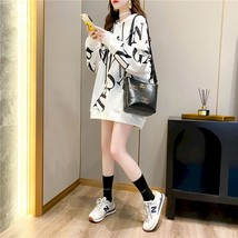 Fashion Hoodies Women Spring Autumn Trendy Thin Hooded Jackets Korean Style Over - £113.91 GBP