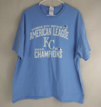 MLB Kansas City Royals American League KC 2014 Champions Men's T-Shirt 2XL - $17.45