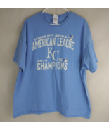 MLB Kansas City Royals American League KC 2014 Champions Men&#39;s T-Shirt 2XL - £13.70 GBP