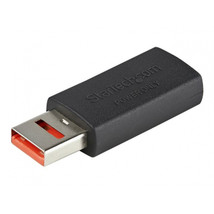STARTECH.COM USBSCHAAMF USB DATA BLOCKER ADAPTER USB A M/F SECURE CHARGI... - $33.74