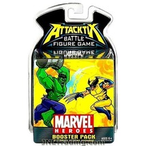 NEW Attacktix 2006 Marvel Heroes Series Battle Figure Game Booster Pack ... - $34.99