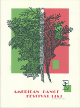 JACK PERLMUTTER American Dance Festival 1983, 1983 - Signed - £194.62 GBP