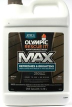 1 Gallon Olympic Rescue It Maintenance Wash MAX Refreshes Brightens Cleans - £19.65 GBP