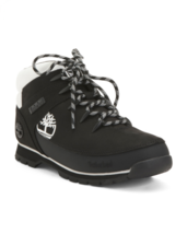 New Timberland Black Waterproof Nubuck Leather Women Boots Size 8 M - £89.71 GBP