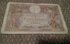 100 Francs 1937. France , CENT FRANCE BANQUE DE FRANCE - £11.84 GBP