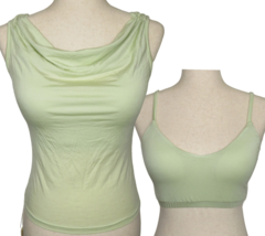 OGL Soft Stretchy Tencel Draped Neck Tank Top + Cami Set Size Small - £19.32 GBP