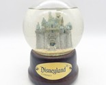 Disneyland Castle Musical Snow Globe &quot;When You Wish Upon A Star&quot; Works - £64.13 GBP