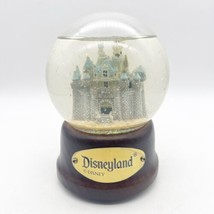 Disneyland Castle Musical Snow Globe &quot;When You Wish Upon A Star&quot; Works - £62.92 GBP