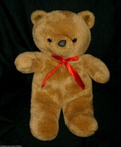 16&quot; Vintage Brown Theodore Roosevelt Teddy Bear Stuffed Animal Plush Toy Big Tan - £29.61 GBP