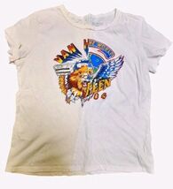 Van Halen Baby Tee Short Sleeve Tee Shirt Size Medium 100% Cotton W/ Col... - $15.51