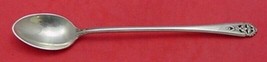 Queen&#39;s Lace by International Sterling Silver Iced Tea Spoon 7 3/8&quot; Silverware - £54.40 GBP