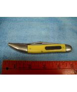 CASE XX Large FISH Knife 32095 1965-1969 YELLOW synthetic VG+ Condition ... - $79.15