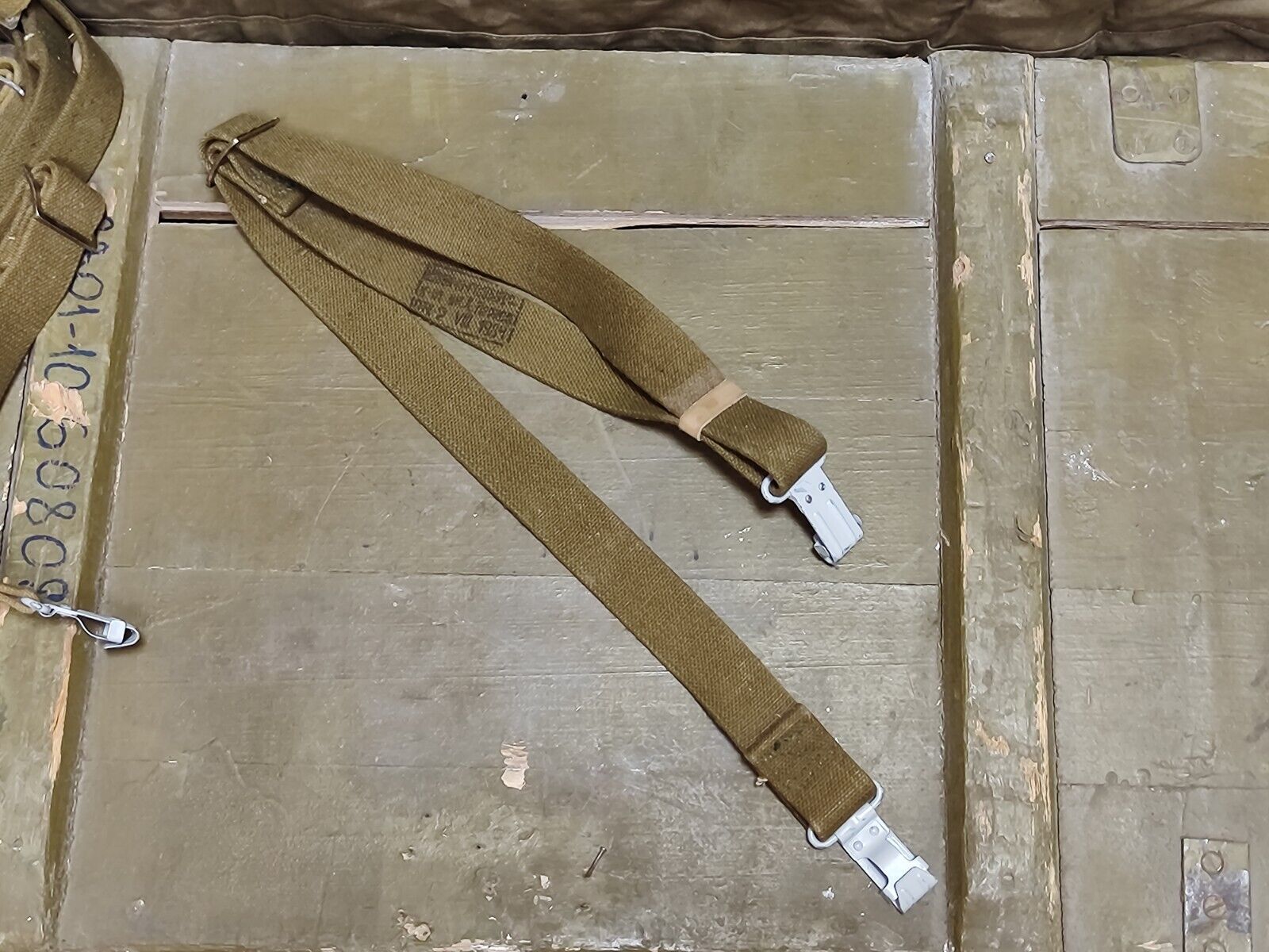 NEW. USSR/Soviet ARMY. Military Sling Carrying Belt Canvas Strap R.P.D. ... - $34.46