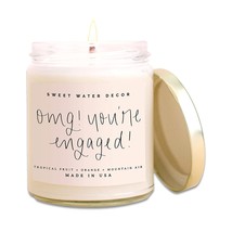 Sweet Water Decor, OMG, You&#39;re Engaged! | Tropical Fruits, Sugared Citrus, - £32.16 GBP