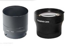 TelePhoto Tele Lens + Tube Adapter bundle for Nikon CoolPix P510, Digital Camera - £35.96 GBP