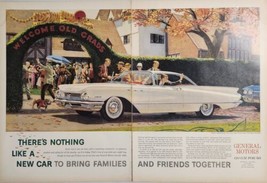 1960 Print Ad Buick Invicta 2-Door Hardtop School Reunion Bulldog Looks at Car - £16.90 GBP