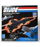 Hasbro GI Joe Skystriker &amp; Night Raven 150 Pieces Construction Set Age 5... - $38.83 CAD