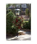 Metal Lantern Post with Wreath Holder 43.25&quot;H - 885900 - €63,25 EUR