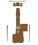 2004-2011 Mastercraft X Star Cockpit Pad Boat EVA Foam Faux Teak Deck Fl... - $714.93 CAD