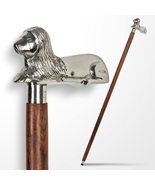 Munetoshi 35.5&quot; Handmade Sheesham Wood Gentleman Walking Cane with Lion ... - £12.51 GBP