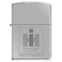 Zippo Lighter - IH Logo First In The Field High Polish Chrome - 852197 - £28.85 GBP