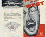 Horn of the West Outdoor 1958 Brochure Daniel Boon Theatre Boone North C... - $17.82
