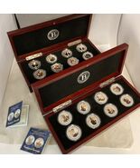 Bradford Exchange Martin Luther King 16 Silver Commemorative Coin Set Tw... - €106,13 EUR