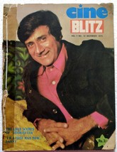 Cineblitz Dec1975 Dev Anand Danny Denzogpa Dharmendra Kabir Simi Bindu Nargis - £79.92 GBP