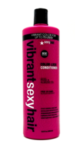 Sexy Hair Vibrant SexyHair Color Lock Conditioner Rose Almond Oil 33.8 oz - £23.18 GBP